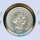 1913 A Brazil Silver 1000 Reis Top Grade Gem Bu Rare