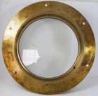 Bronze  Porthole   7  Window   Was A Display Model  From Marina  Nautical Gift 