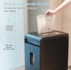 24-sheet Heavy Duty Paper Shredder  Cross-cut Shredder For 11 Gal Pull Out Bin