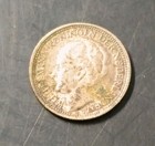 1947 Curacao  1 10 Gulden Coin   640 Silver  km  43 