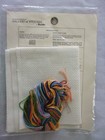 Bucilla  rejoice  With Cat   Flowers Counted Cross Stitch Kit 5 x7  Unopened