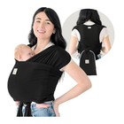 Baby Wrap Carrier Ring Sling - Easy To Wear  Adjustable D-lite Baby Carrier N   