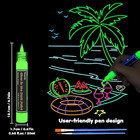 Fabric Paint  16 Colors Glow In The Dark Paint  3d Permanent Acrylic Textile Pai