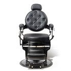Vintage Heavy Duty Hydraulic Barber Chair With Adjustable Headrest  Towel Holder