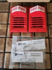 Simplex 2903-9101 Audio visual Fire Alarm Strobe Plate Light New In Box  2 Pack