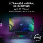 Razer - Aether Monitor Rgb Led Light Bar - Black