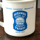 State Of Kansas Highway Patrol Coffee Cup Mug Police Law Enforcement Ceramic
