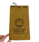 Vtg Money Deposit Bag The United States National Bank Portland Oregon