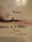 Ellensburg Washington Rodeo  Western Art Show Auction 1992 Poster 17x23 Signed