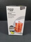 Oggi Boston Cocktail Shaker Glass   Stainless Steel Brand New