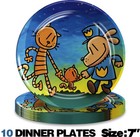 Dog Man Party Supplies Birthday Decorations Set Plate Balloon Banner Cake Topper