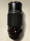Mint Vintage Asahi Smc Pentax M Zoom 75-150mm F 4 Lens With Pentax K Mount