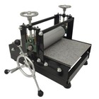 New Adjustable Slab Roller 30x50cm Portable Press Printmaking Machine No Reduce