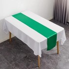 Luxury Satin Table Runner Wedding Birthday Party Banquet Table Decoration