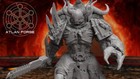 Hades Accursed X5 3d Printed By Atlan Forge Miniatures