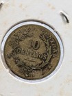 1918 Costa Rica  10 Centavos  Brass  Km-149
