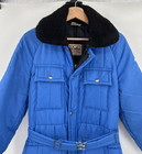 Vintage Womens Walls Blizzard-pruf Blue Insulated Ski Snow Suit Size Small Retro
