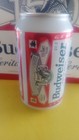 Budweiser 2026 Heritage 90s Label Beer Can Empty Bottom Opened New Set  