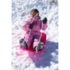 Slippery Racer Downhill Sprinter Kids Toddler Plastic Toboggan Snow Sled  Blue