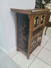 Beautiful Wood Chinese Cabinet With Stone