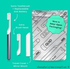 Quip Metal Sonic Toothbrush  Electric Toothbrush For Adults    time