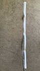 White Basic Belt  Adjustable Solid Strap With Plastic Buckle 47    Length
