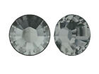 Swarovski Hotfix Flatbacks  Black Diamond Iron-on Rhinestones Art 2028-2038-2058