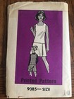 Rare Mail Order 9085 Teen Culotte Jumper Dress Blouse 10 Vintage Pattern Uncut