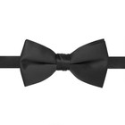 Quality Usa New Black Satin Tuxedo Pre-tied Bow Tie Adj  Band Guaranteed Usa
