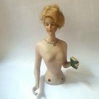 Rare Antique 1920 Galluba hofmann Arms-away Pin Cushion Half Doll Bathing Beauty