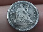 1857 O Seated Liberty Half Dime- New Orleans  Fine Details