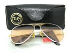 Ray-ban Usa Vintage Nos 90s B l Aviator  Precious Metals Platinum Gld Sunglasses