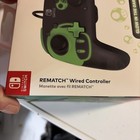 New Sealed Nintendo Switch Rematch Wired Controller Super Mario Glow In The Dark