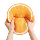Jumbo Orange Squishy 10 Inch Kawaii Slow Rising Scented Soft Big Fruit Stress