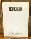 1983  videodrome  David Cronenberg Movie Press Kit With 11 Photos In The Folder