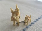 Vintage Japan Celluloid Chain Scottie Dogs Terrier Figure