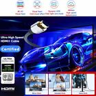 Hdmi Cable 2 1 8k 3d Hdtv Pc Xbox One Ps4 High Speed Hdmi Cable 48gb 60hz   10ft