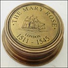 New Solid Brass Marry Rose Sundial Compass Vintage Pocket Style Nautical Gift