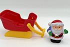 Fisher Price Little People On-the-go Christmas Santa Claus Elf Reindeer