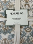 Morris   Co  Strawberry Thief Chair Pads  2  Blue Nwt Read