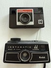 Lot Of 2 Kodak Vintage Cameras - Instamatic X-15f And Instamatik 44 - Untested 