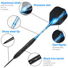 3pcs Professional Competition Tungsten Steel Needle Tip Darts Set With Case 23g