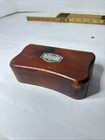 Vintage Souvenir Syracuse N y  New York Tiny Small Wooden Trinket Box