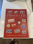 Vintage  Traveler Stamp Album Of The World  Postage Stamps   With Stamps  