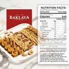 Eastanbul Baklava  Baklava Pastry  Gourmet Assorted Baklava Gift Box  1 1lb