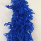 Royal Blue 2 Yds Dress Up Costume Chandelle Feather Boa