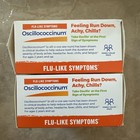 Lot Of 2 Boiron Oscillococcinum Homeopathic Medicine 30 X2 Tubes doses  Ex 2029 