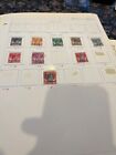 Malaya Used Stamp Collection On Old Album Pages   Pls Read Description