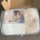 Snuggle Me Organic Lounger Curve Natural Baby Infant 0-6m New   Travel Bag