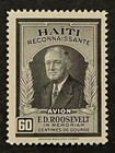 Travelstamps  1946 Haiti Air Mail Stamps Scott  c34 - 60c Roosevelt Memorial Mh